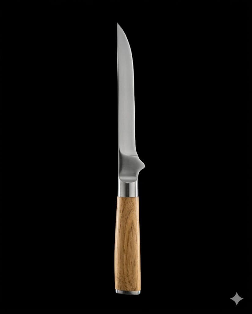 Kitchen- 304mm - Boning Knife - 5160 - Pakkawood handle